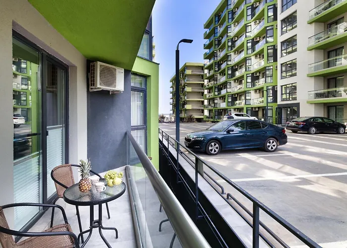 Apartment Crystal Bay - Pool & Năvodari